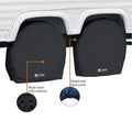 RV WHEEL COVERS