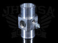 Hose Adapter for K-series swap with Fan Switch Port (18-1.5) and Temp Sender Port (1/8-27 NPT)