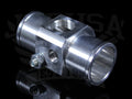 Hose Adapter for K-series swap with Fan Switch Port (18-1.5) and Temp Sender Port (1/8-27 NPT)