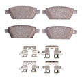 DFC 06-13 Ford Fusion Rear 5000 Advanced Ceramic Brake Pads and Hardware Kit