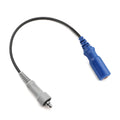 Rugged Radios Female OFFROAD Straight Cable to Male STX STEREO or TRAX Intercom Adapter