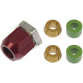 ALUMINUM LINE BLOCK OFF FOR 3/8 LINE