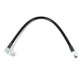 Fragola -3AN Black Covered Assembly Straight x 90ft 12in