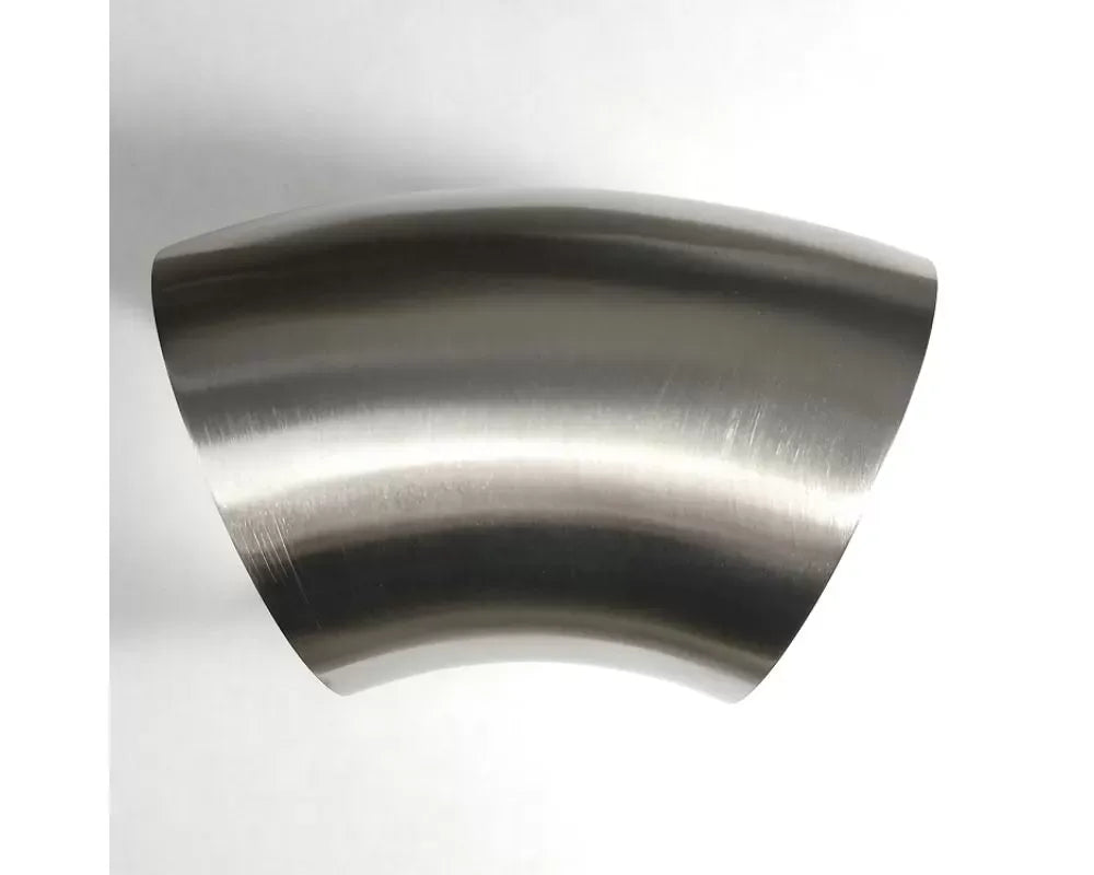 Stainless Bros 3.5in SS304 45 Deg Elbow - 1.5D Radius 16GA/.065in Wall (No Leg)