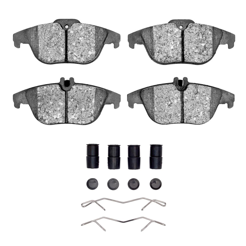 R1 2009-2015 Mercedes-Benz GLK250 Rear R1 Semi Met Pads & Hardware Kit