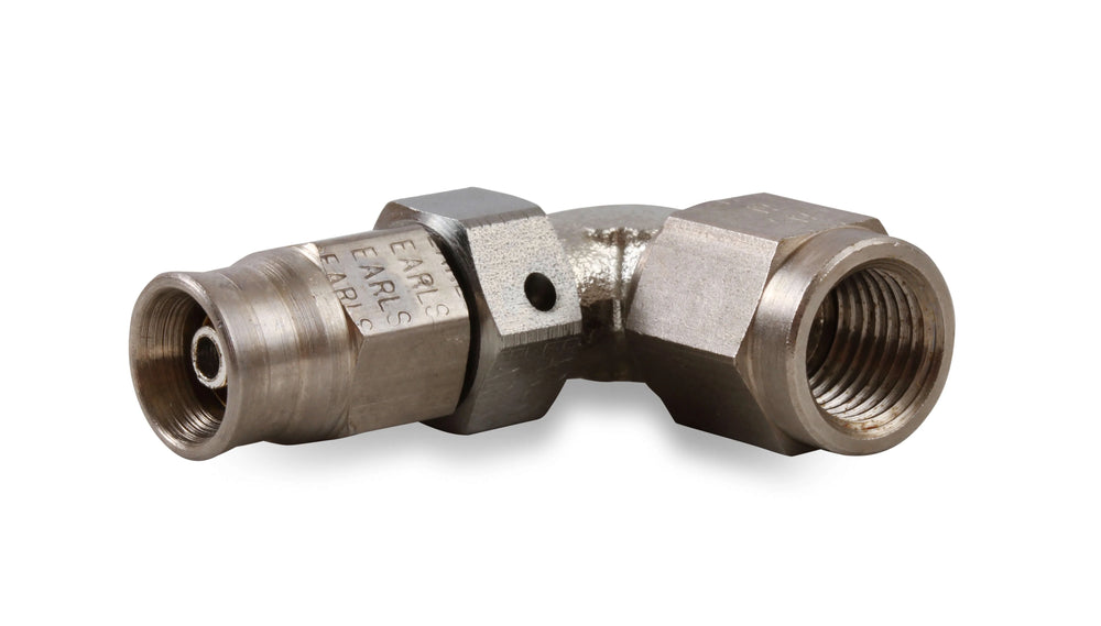 -4 90 Deg. Steel Adj. Hose End