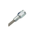 Fragola -2AN Brake Line w/ -3AN Steel Nuts 30in