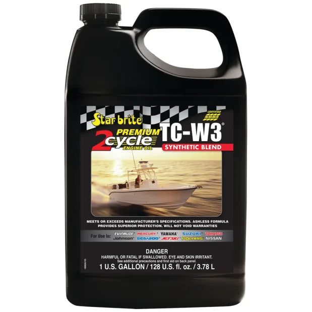 1 GAL PREMIUM 2CYCLE ENGINE OIL TCW3 (SYNTHETIC BLEND)