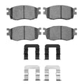 R1 06-12 Dodge Attitude (Mexico) Front Ceramic Brake Pads & Hardware Kit