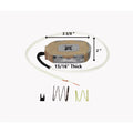 12 X 2 MAGNET KIT 6K WHT WIRE ONE BRAKE