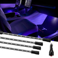 XK Glow Single Color XKGLOW UnderglowLED Accent Light Car/Truck Kit White - 4x8In