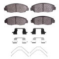 R1 96-15 Honda Civic Sedan Front Semi Met Brake Pads and Hardware Kit
