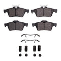 R1 16-18 Ford Focus Rear Ceramic Brake Pads & Hardware Kit