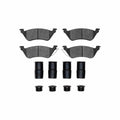 R1 01-07 Chrysler Town & Country Rear Ceramic Pads & Hardware Kit