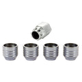McGard Wheel Lock Nut Set - 4pk. (Under Hub Cap / Cone Seat) 9/16-18 / 7/8 Hex / 1.015in. L