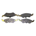 Front Brake Pad Set for 1995-1997 Dodge Neon w/ 5 Studs, Left and Right Crown Automotive