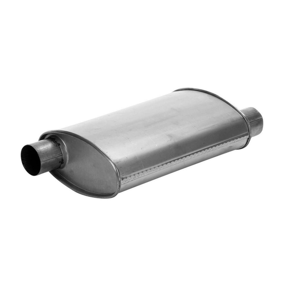 MUFFLER CHERRY BOMB TURBO MED. OVALO/O 18IN OAL 2.25IN