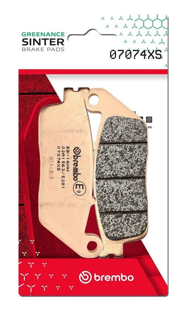 Brembo OE 12-15 BMW C Sport 600cc/12-21 BMW C GT 650cc Sinter Brake Pad - Front