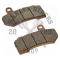 ~(0.9 lbs. 5X2X1)~ Motorcycle Brake Pads Metallic MC Pads