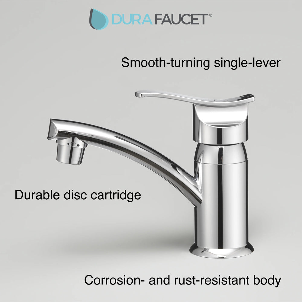 SINGLE LEVER CENTERSET RV LAVATORY FAUCET CHROME POLISHED