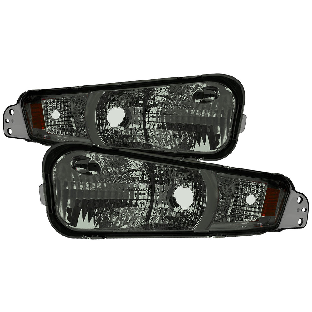 FORD MUSTANG BUMPER LIGHTS CHROME H