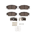 R1 87-99 Mitsubishi Scoupe Front Optimum OE Brake Pads and Hardware Kit