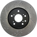 Select Sport Drilled and Slotted Rotor Right