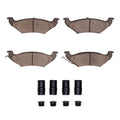 DFC 97-00 Chrysler Town & Country Rear 4000 HybriDynamic Brake Pads and Hardware Kit