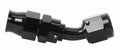 Aeromotive PTFE Hose End - AN-06 - 45 Deg - Black Anodized