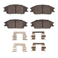 R1 87-06 Mitsubishi Verna (Mexico) Front Semi Met Brake Pads and Hardware Kit