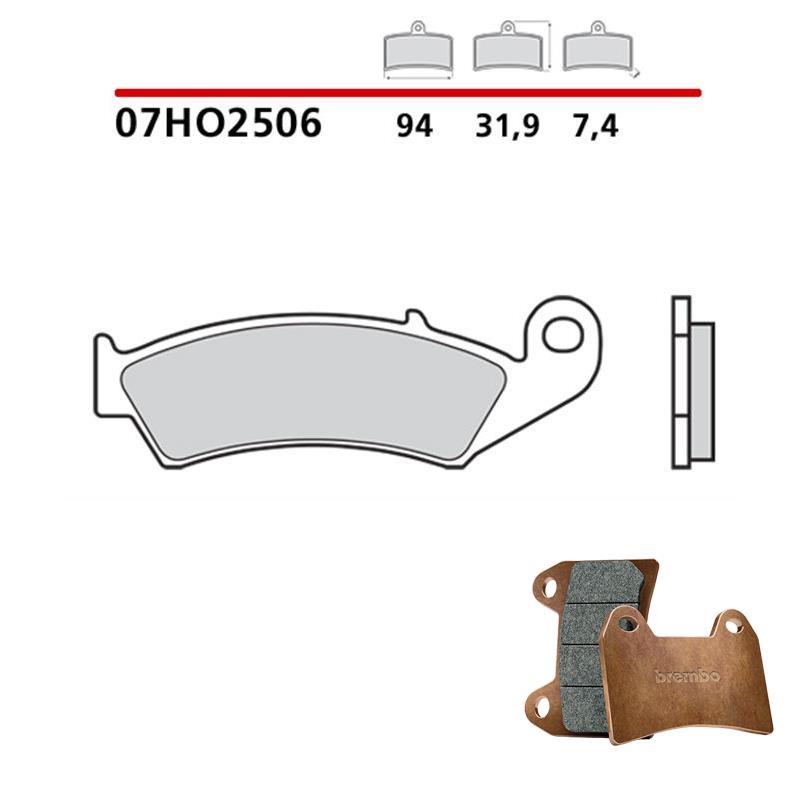 Brembo OE 93-96 Honda CRM (Made in Spain) 50cc Brake Pad - Front