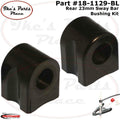 Prothane 70-98 Ford Truck S/B & E/L Bush - 1 1/8in (for 3.5in Frames / Eye to Eye End Links) - Black