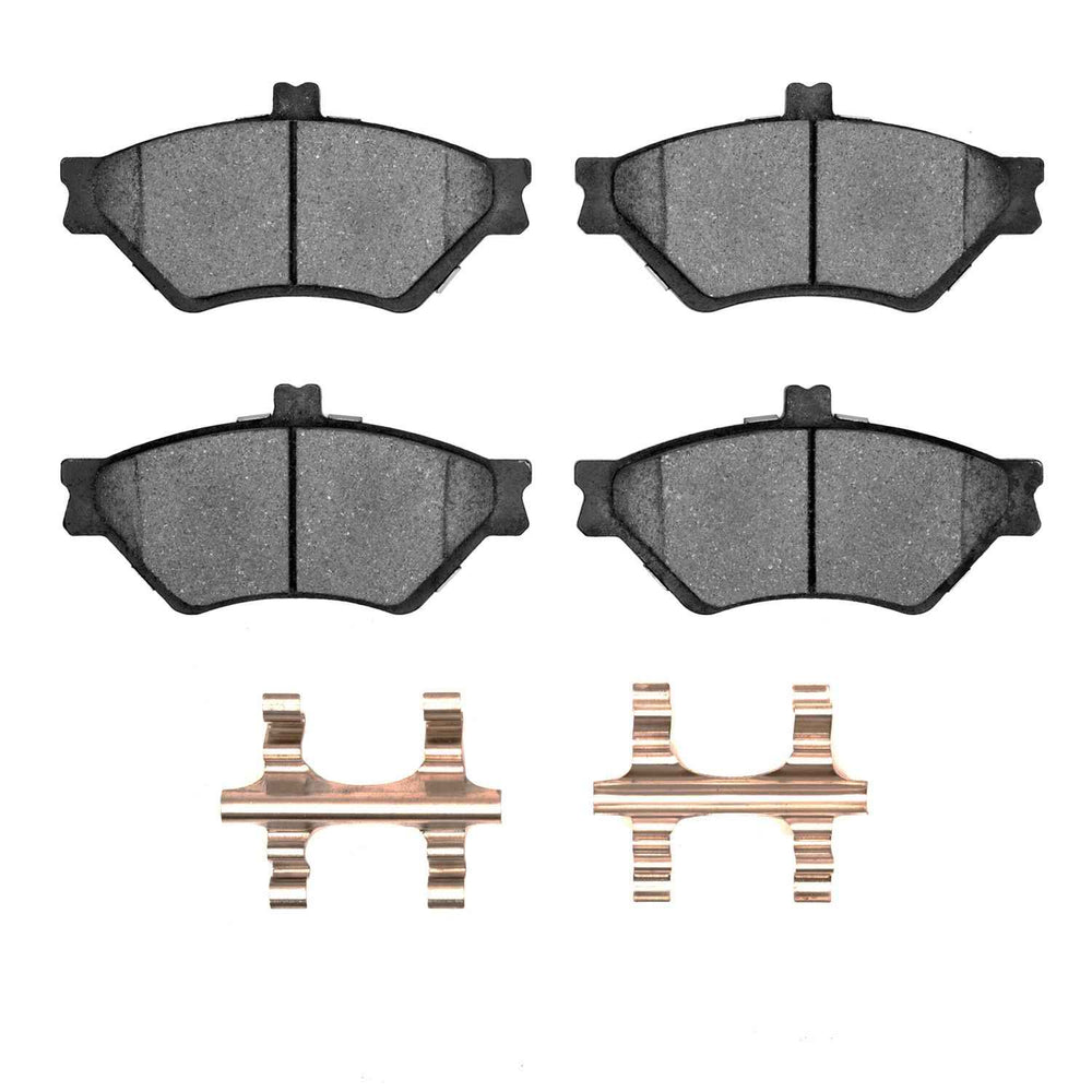 R1 95-97 Ford Crown Victoria Front Ceramic Pads & Hardware Kit