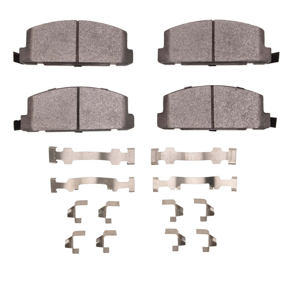 R1 84-87 Isuzu Trooper Front Ceramic Brake Pads and Hardware Kit