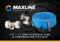 MAXLINE REDUCING UNION 1IN X 3/4IN TUBING