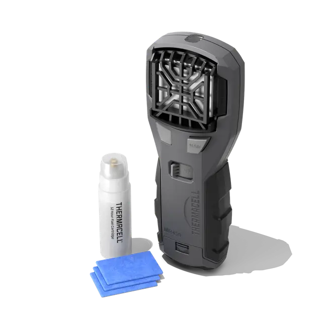 THERMACELL MR450 PORTABLE MOSQUITO REPELLER CHARCOAL