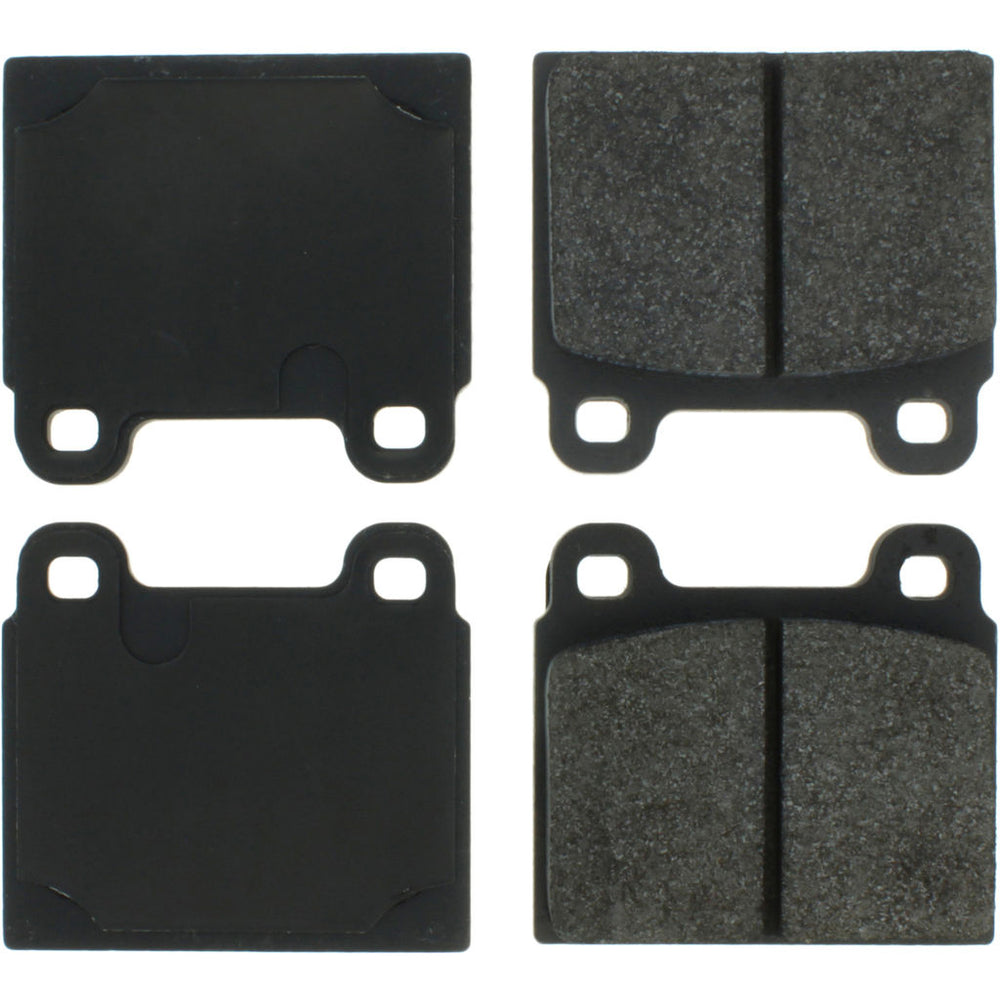 Centric Posi-Quiet Semi-Metallic Brake Pads - Front