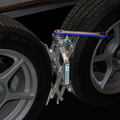 XCHOCK TIRE LOCKING CHOCK;SINGLE W/HANDLE