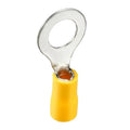 HEAT SHRINK YELLOW RING TERMINAL 12-10 GAUGE 1/4 INCH