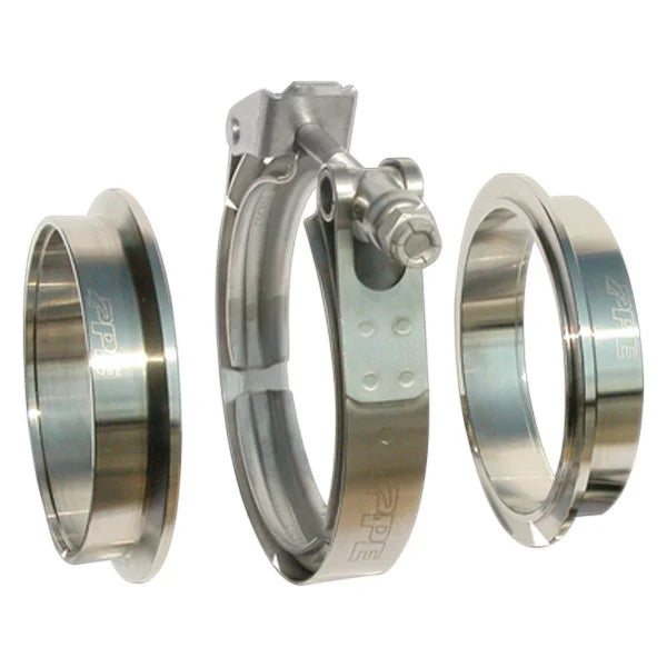 3.0in QR AL V-Band 3 piece Set (1C 1M 1F)