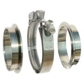 3.0in QR AL V-Band 3 piece Set (1C 1M 1F)