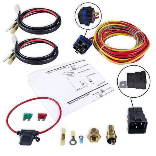 Electric Fan Thermostat Kit 200/185 Deg