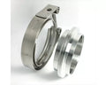 Stainless Bros 1.5in Stainless Steel V-Band Assembly (2 Flanges & 1 Clamp)