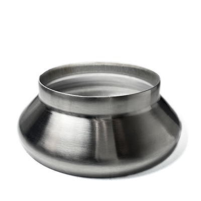 Stainless Bros 3.5in Stainless Muffler End Cap - 6in Body