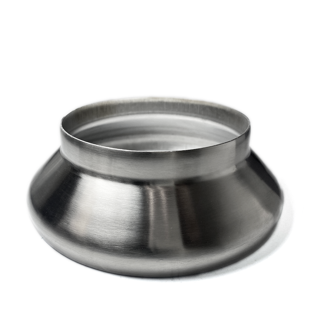 Stainless Bros 3.5in Stainless Muffler End Cap - 6in Body