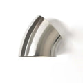 Ticon Industries 2.0in Diameter 45 Degree 1.1D/2.2in CLR 1mm/.039in Wall Thickness Titanium Elbow