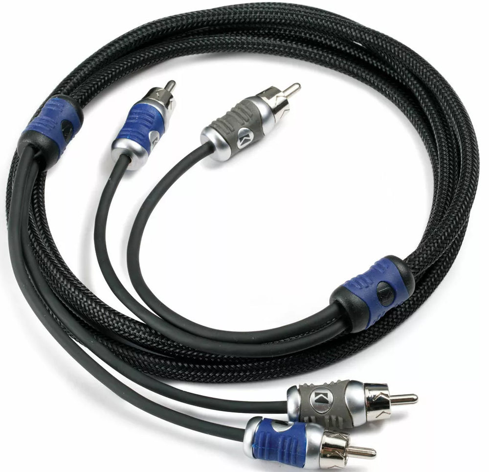 Q-SERIES 2-CH RCA INTERCONNECT 4.0M; RoHS COMPLIANT