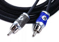 Q-SERIES 2-CH RCA INTERCONNECT 4.0M; RoHS COMPLIANT