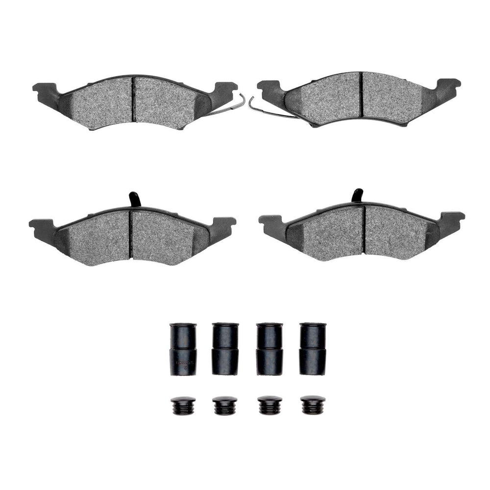 R1 83-94 Mercury Ln7 Front Ceramic Brake Pads and Hardware Kit