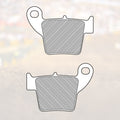 Renthal 02+ Honda/ 2020 TM Racing/ 11-12 Fantic Front/ Rear Works Brake Pads